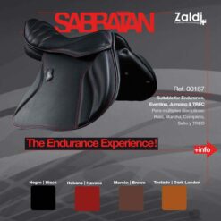 SILLA ZALDI ENDURANCE SABBATAN - Asiento: 17.5