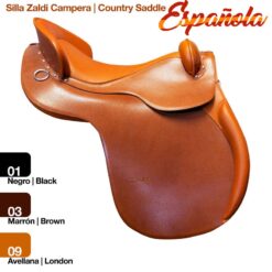 SILLA ZALDI CAMPERA ESPAÑOLA - Color: Negro