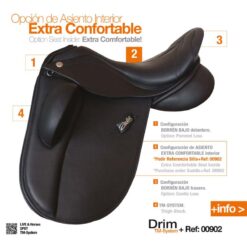 ASIENTO EXTRA CONFORTABLE INTERIOR SILLA ZALDI -