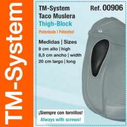 RODILLERA OPCIÓN SILLA ZALDI TM-S TACO MUSLERA - Variación: Adult