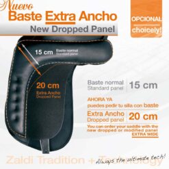BASTE EXTRA ANCHO DROPPED PANEL OPCIÓN SILLA ZALDI -
