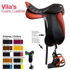 SILLA ZALDI RAID VILA'S CUERO - Color: Lime/Negro