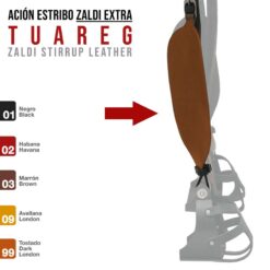 ACIÓN ESTRIBO ZALDI EXTRA TUAREG - Color: Marrón
