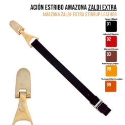 ACIÓN ESTRIBO AMAZONA ZALDI EXTRA - Color: Negro