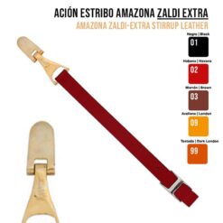 ACIÓN ESTRIBO AMAZONA ZALDI EXTRA - Color: Habana