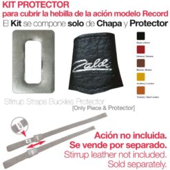 KIT PROTECTOR + CHAPA PARA ACIÓN RECORD - Color: Negro