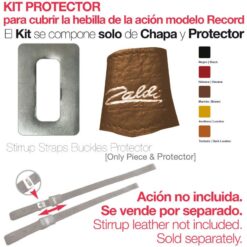 KIT PROTECTOR + CHAPA PARA ACIÓN RECORD - Color: Marrón