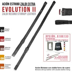 ACIÓN ESTRIBO ZALDI EXTRA EVOLUTION II - Color: Negro