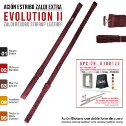 ACIÓN ESTRIBO ZALDI EXTRA EVOLUTION II - Color: Habana