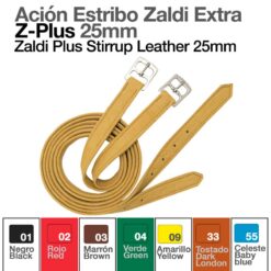 ACIÓN ESTRIBO ZALDI EXTRA Z-PLUS 25MM - Color: Rojo
