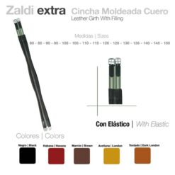 CINCHA ZALDI EXTRA MOLDEADA ELÁSTICO - Color: Tostado