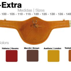 CINCHA PROTECTORA SALTO ZALDI EXTRA - Color: Negro