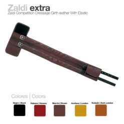 CINCHA DOMA ZALDI EXTRA COMPETICIÓN ELÁSTICO - Color: Habana