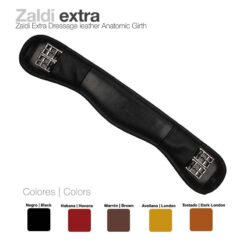 CINCHA DOMA ZALDI EXTRA ANATÓMICA CUERO - Color: Marrón