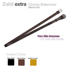 CINCHA BALANCINA ZALDI EXTRA SILLA AMAZONA - Color: Tostado