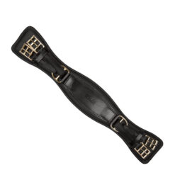 CINCHA DOMA ZALDI EXTRA CUERO JESSICA - Color: Oro/Negro