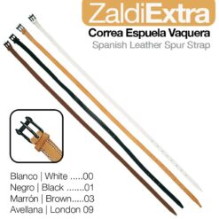 CORREA ESPUELA VAQUERA ZALDI EXTRA - Color: Marrón