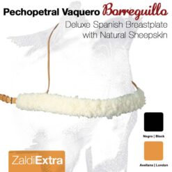 PECHOPETRAL VAQUERO BORREGUILLO ZALDI EXTRA - Color: Negro