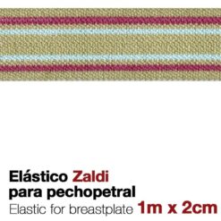 ELÁSTICO ZALDI PARA PECHOPETRAL 2cm x 1metro -