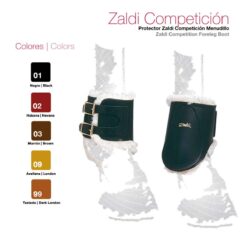 PROTECTOR ZALDI COMPETICIÓN MENUDILLO - Color: Negro