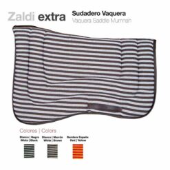 SUDADERO VAQUERA ZALDI EXTRA - Color: Marrón/Blanco