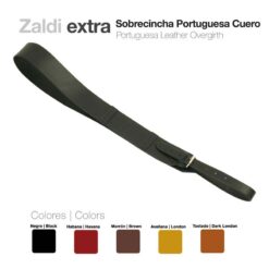 SOBRECINCHA PORTUGUESA ZALDI EXTRA CUERO - Color: Habana