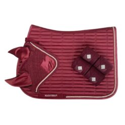 Juego de mantilla con brillantes + orejeras + vendas Marjoman Distribution comprar equipación equitación España