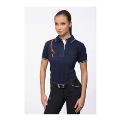 POLO MANGA CORTA LUXURY PIQUE Cavalliera comprar equipación equitación España