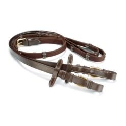 RIENDAS DASLO EN CUERO Y LONA PONY Tattini comprar equipación equitación España