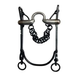 Bocado vaquero boca sapo embocadura inox barra curva Marjoman Distribution comprar equipación equitación España