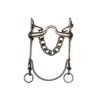 BOCADO VAQUERO EMBOCADURA INOX. ASA CALDERA BARRA CURVA Marjoman Distribution comprar equipación equitación España