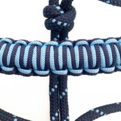 Alternative view of Cabezada de nudos con muserola forrada