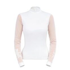 Camiseta de concurso Cavalliera SIGNATURE SLEEVES con forro para mujer