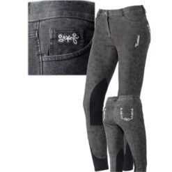 Pantalones vaqueros Tattini bordado de flores Tattini comprar equipación equitación España