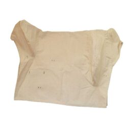 Alternative view of FUNDA DE LONA PARA SILLA VAQUERA MIXTA CON REFUERZO DE CUERO