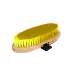 BRUZA DASLO MANGO MADERA CON CERDA FLUORESCENTE Tattini comprar equipación equitación España