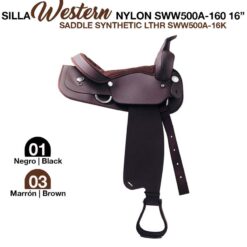 SILLA WESTERN NYLON SWW500A-160 16 - Asiento: 16"