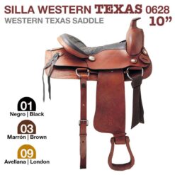 SILLA WESTERN TEXAS 0628 10 - Asiento: 10"