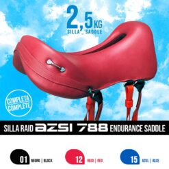 SILLA RAID ENDURANCE AZSI 788 COMPLETA - Color: Rojo