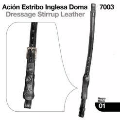 ACIÓN ESTRIBO INGLESA DOMA 7003 - Color: Negro