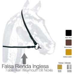 FALSARIENDA INGLESA CUERO CASTECUS - Color: Tostado