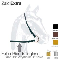 FALSARIENDA INGLESA ZALDI EXTRA - Color: Negro