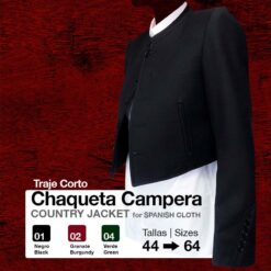 TRAJE CORTO CHAQUETA CAMPERA - Color: Burdeos