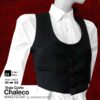 TRAJE CORTO CHALECO NEGRO - Número: 44