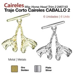 TRAJE CORTO CAIRELES CABALLO 2 2467/43 6uds - Variación: Golden