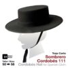 TRAJE CORTO SOMBRERO CORDOBES Nº111 - Talla: 50