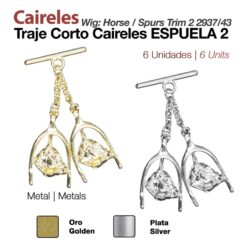 TRAJE CORTO CAIRELES ESPUELA 2 2937/43 6uds - Hebilla: Cromada