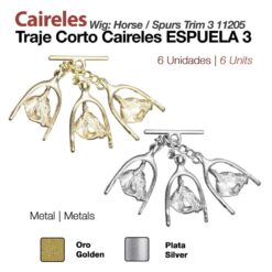 TRAJE CORTO CAIRELES ESPUELA 3 11205 6uds - Hebilla: Cromada