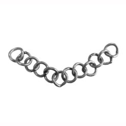 BARBADA CADENILLA GRUESA SIMPLE INOX MATE -