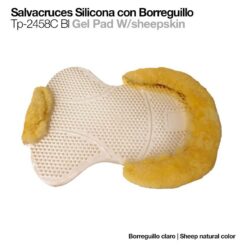 SALVACRUCES SILICONA CON BORREGUILLO TP-2458C BLANCO -